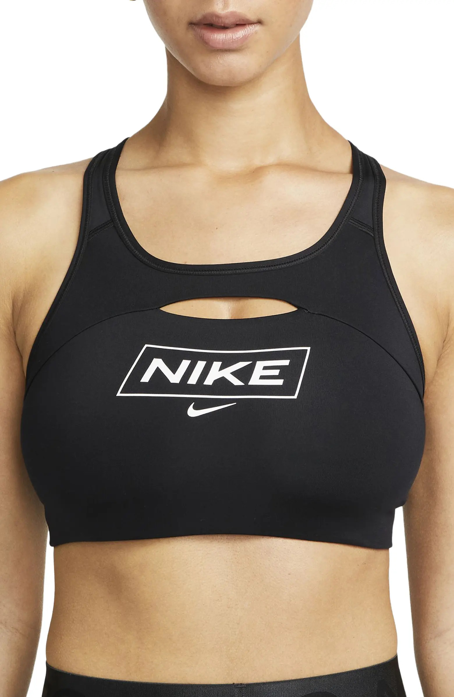 Nike Pro Dri-FIT Swoosh Sports Bra | Nordstrom | Nordstrom