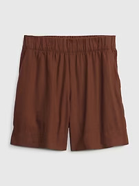 Linen-Blend Pull-On Shorts | Gap (US)