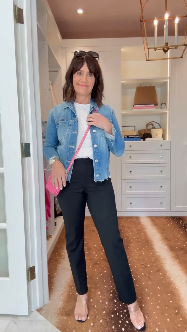 The Spanx Perfect pant!!! It really lives up to its name! I’m wearing petite small and they are easy to wear to work or for everyday errands! Everyone needs a pair of these!
Use code SUSIEXSPANX for 10% off your order!!!

#LTKworkwear #LTKstyletip #LTKover40