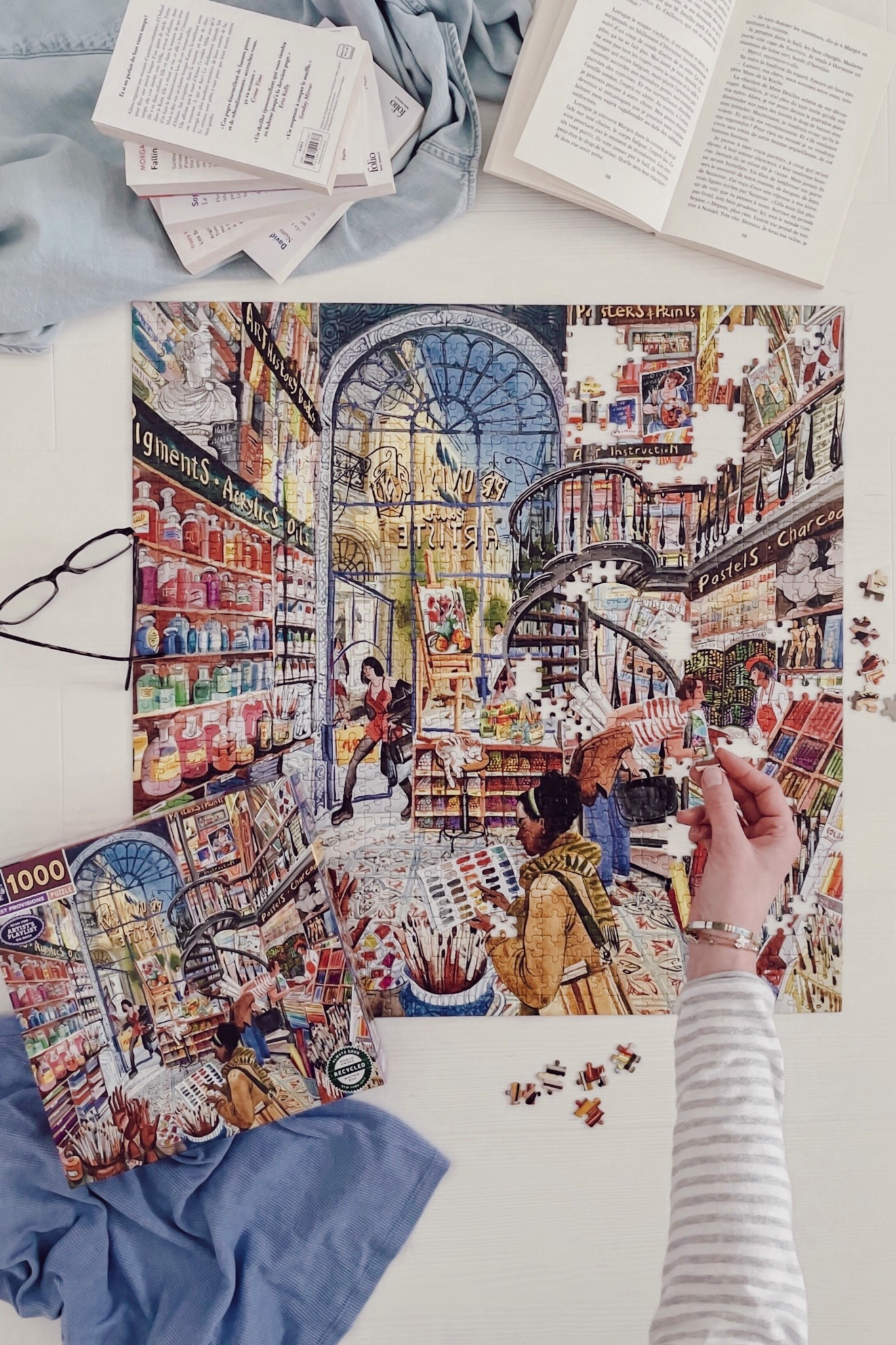 Puzzle 1000 pieces représentant un magasin d’art

#LTKeurope #LTKspring #LTKfrance
