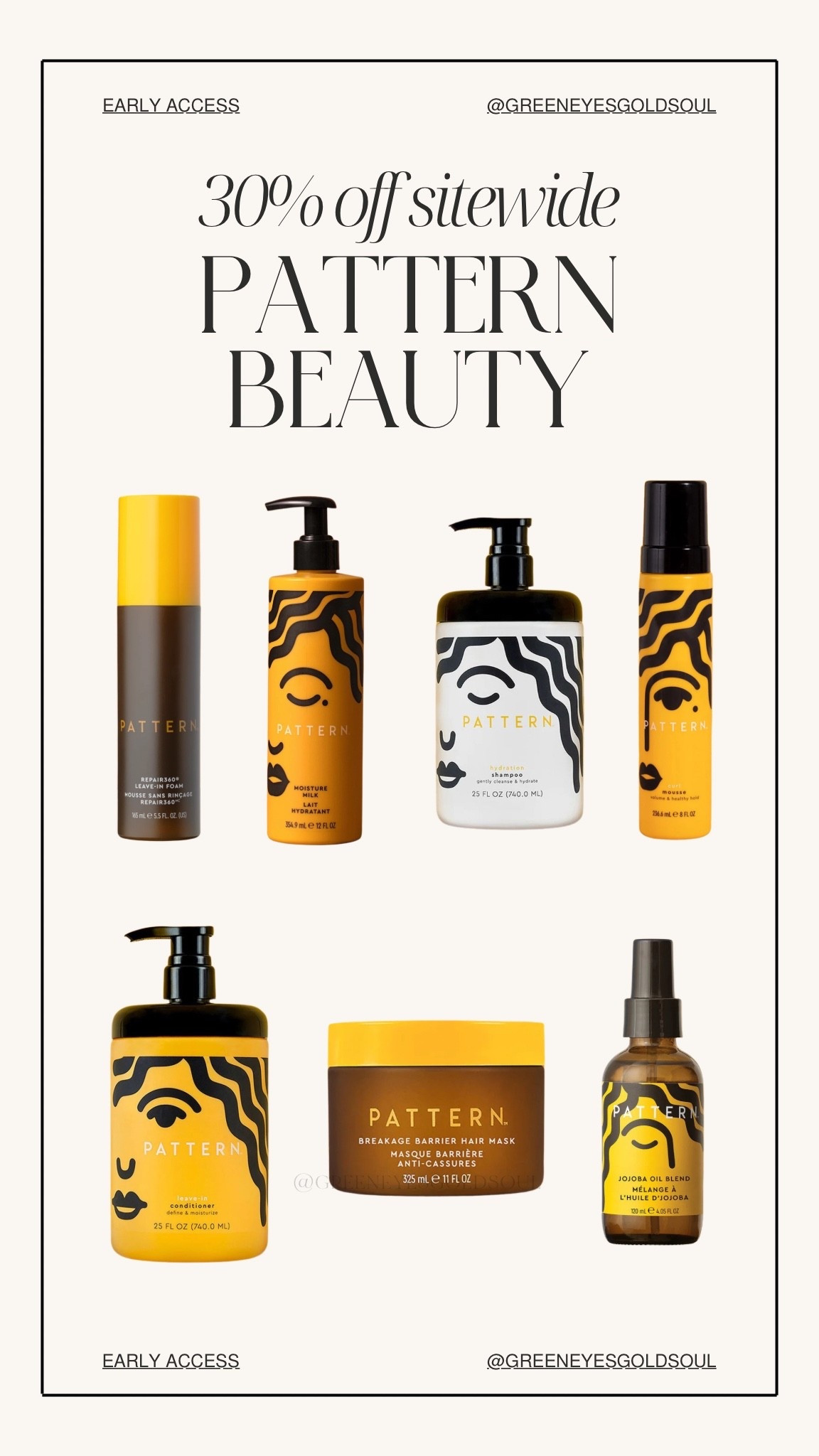 Pattern beauty - 30% off sitewide! 

Moisture milk, leave in cream, conditioner, repair, hair mask, argan oil, hair oil, shampoo, hydration, curls, curly head, curly girls 

#LTKselfcare #LTKBeauty #LTKCyberWeek