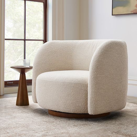Laurent Swivel Chair | West Elm (US)