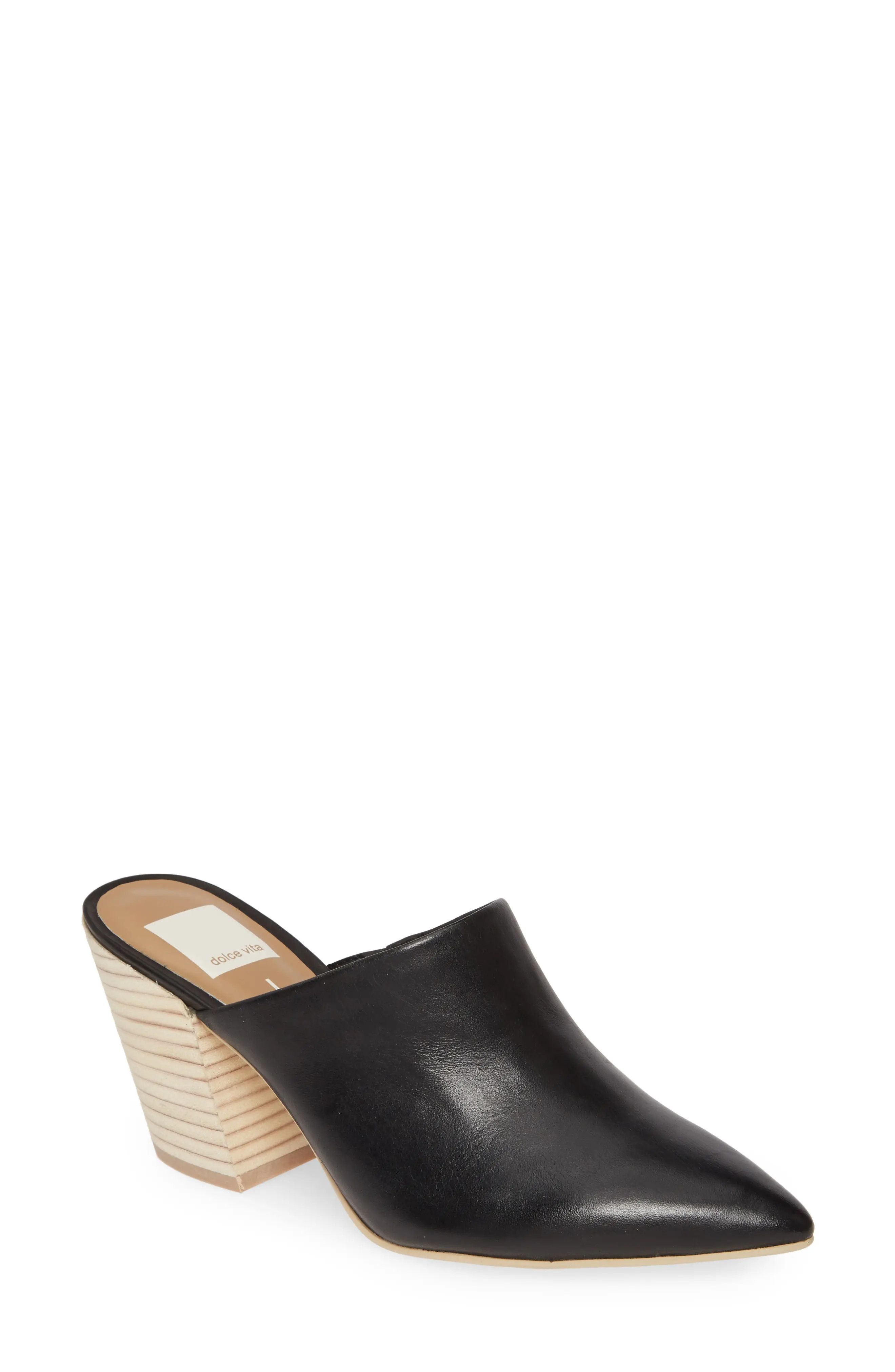 Women's Dolce Vita Angela Pointy Toe Mule, Size 8.5 M - White | Nordstrom