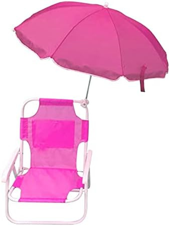 TYUIJK Children's Camping Chairs, Multifunctional Portable Sunshade with Umbrella, Foldable Baby ... | Amazon (US)
