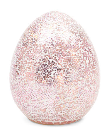 8in Led Mosaic Egg | Marshalls