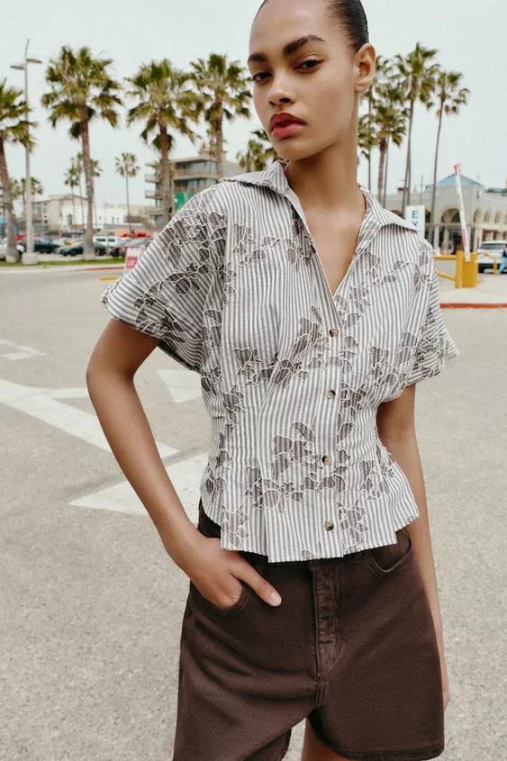 Z1975 MOM FIT SHORTS | Zara US