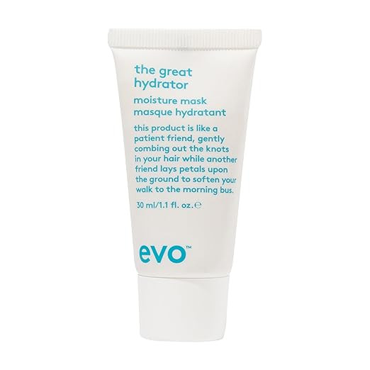 evo The Great Hydrator Moisture Hair Mask - Moisturise, Add Softness & Shine, Nourishing & Hydrat... | Amazon (US)