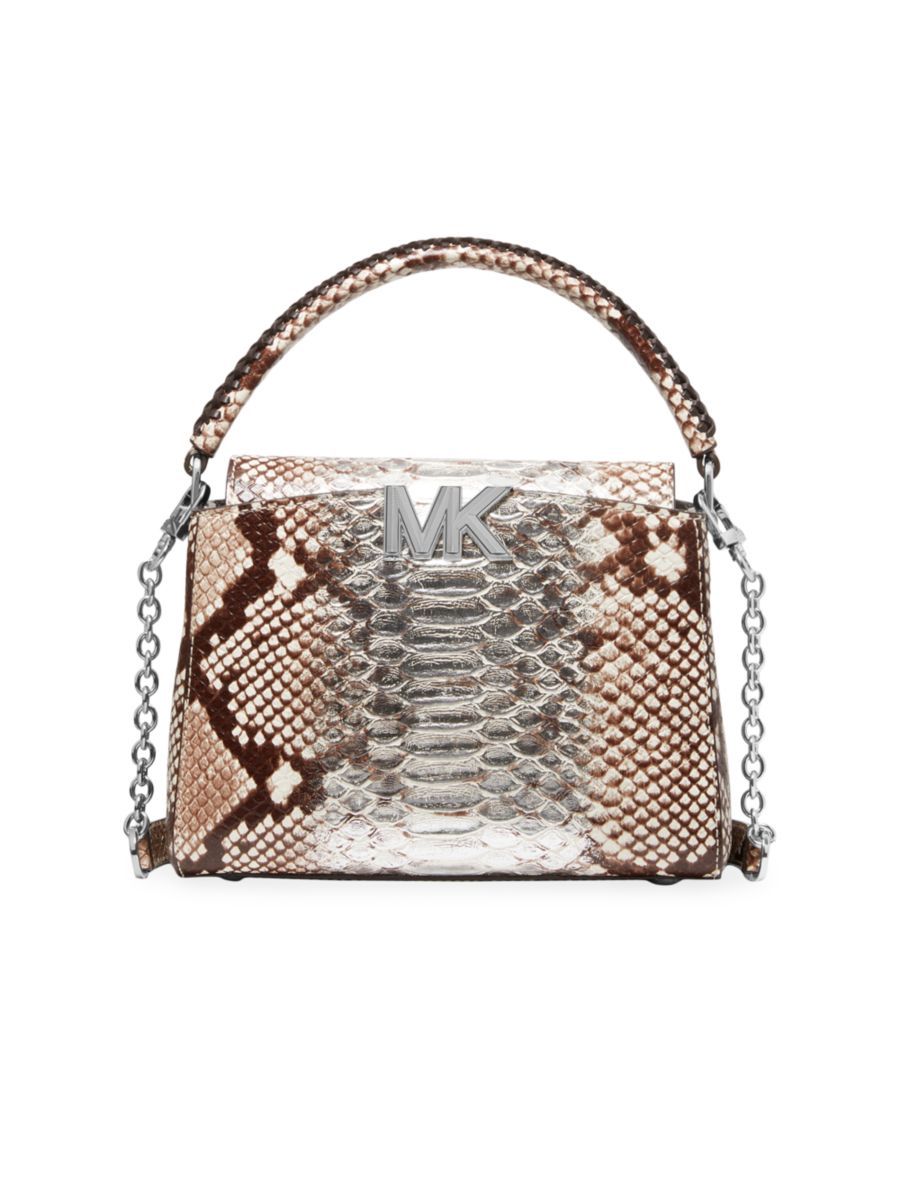 MICHAEL Michael Kors Small Karlie Embossed Leather Crossbody Bag | Saks Fifth Avenue