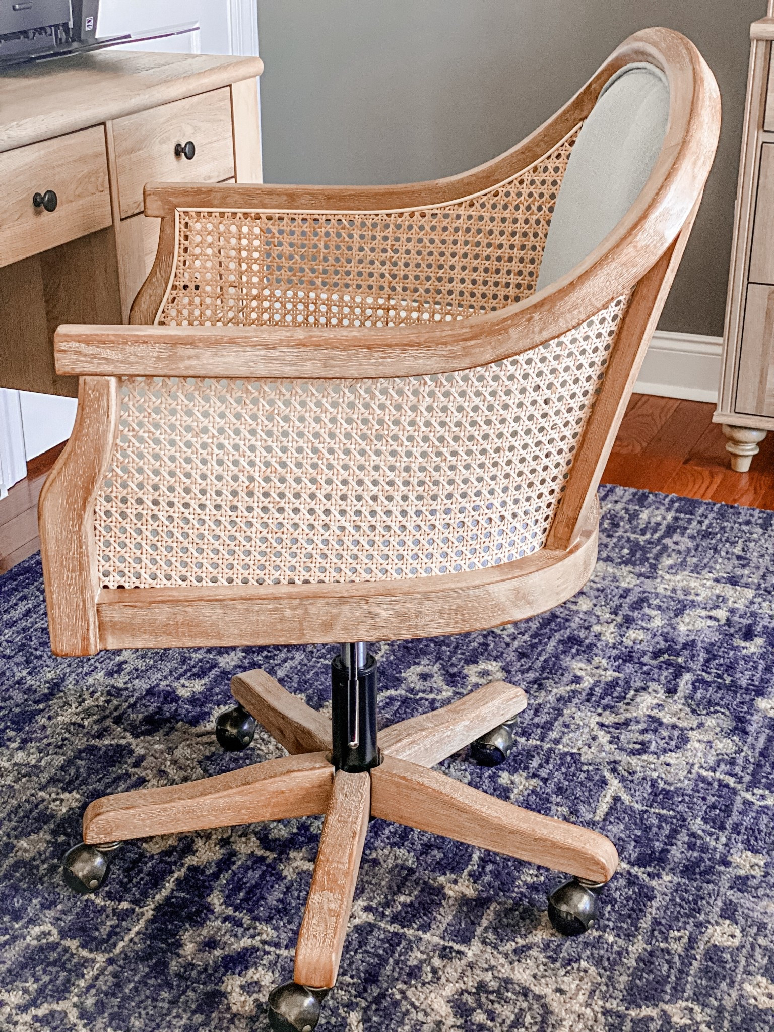 The most beautiful office chair. It looks Pottery Barn but is actually from Amazon. Also available in linen and ivory. 

#LTKHome #LTKSeasonal #LTKSpringSale