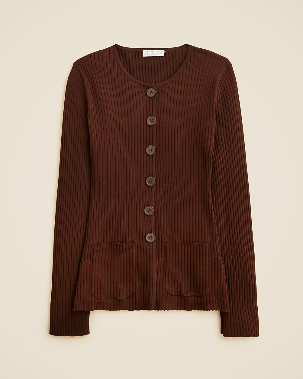 Super-stretch ribbed cardigan | J. Crew US