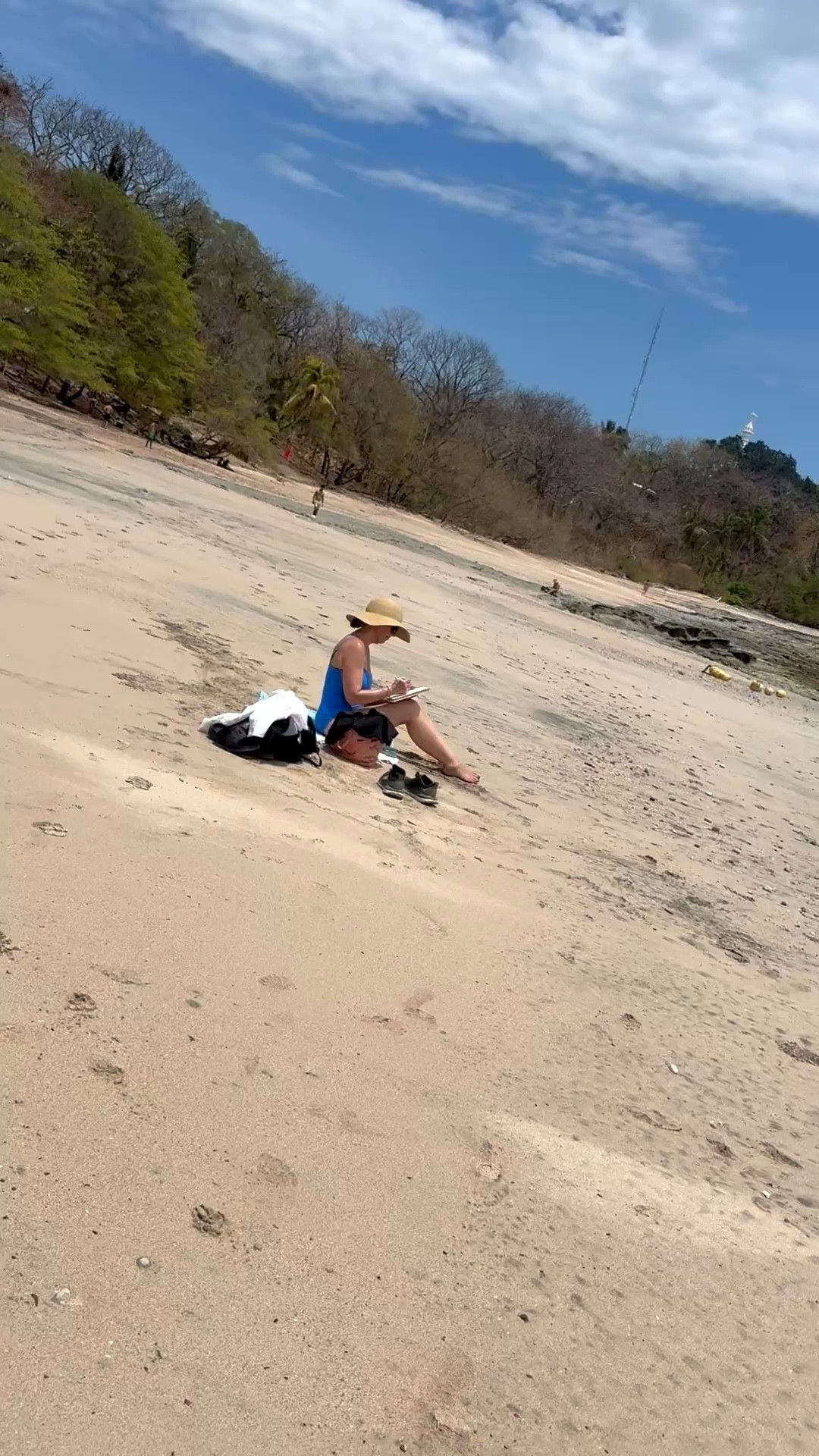 OOTD beach outfit in Costa Rica.

Swimsuit runs tts.
Cover up
Sandals 


#LTKSwim #LTKOver40 #LTKTravel