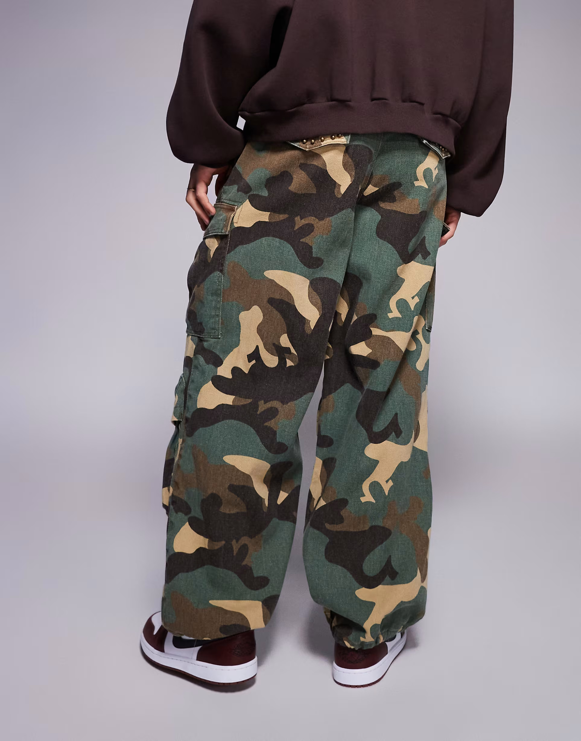 Liquor N Poker camo baggy cargos in multi | ASOS | ASOS (Global)