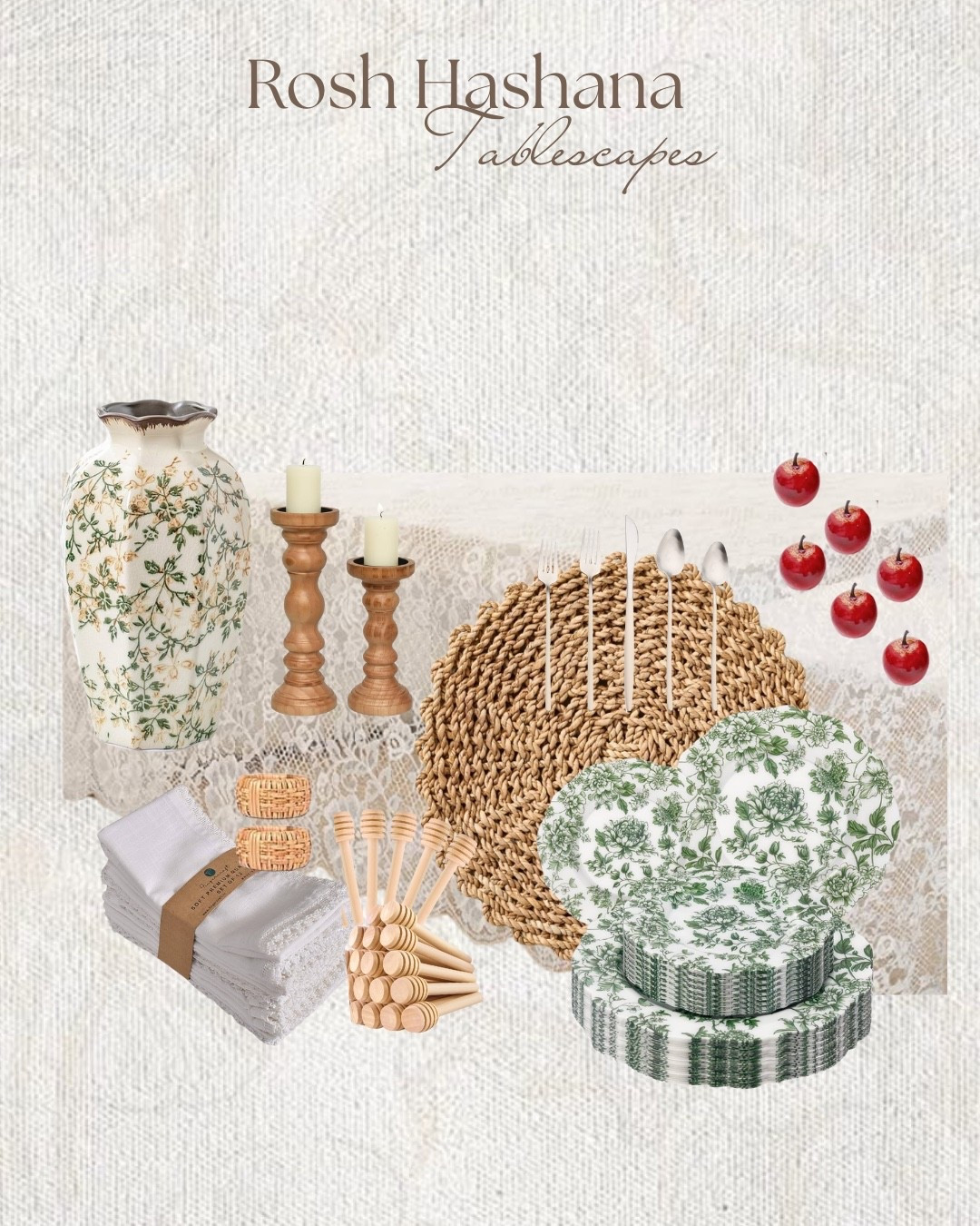 Rosh Hashana Tablescape ✨