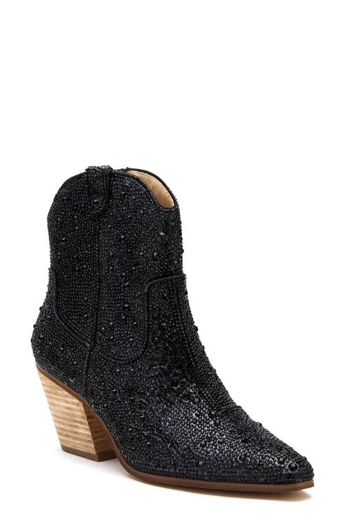 Matisse Harlow Bootie in Black Rhinestone at Nordstrom, Size 8.5 | Nordstrom