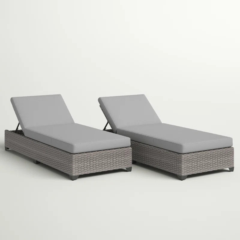 Rockport Outdoor Resin Chaise Lounge Set | Wayfair North America