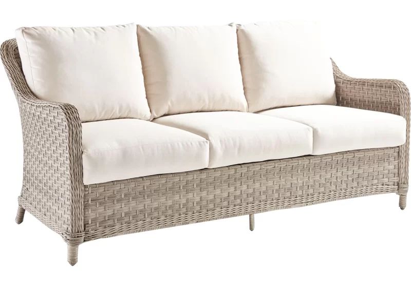 Keever Patio Sofa with Sunbrella Cushions | Wayfair North America