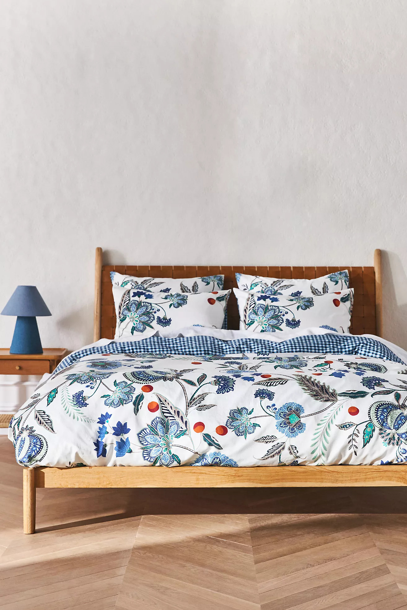 Maeve Halley Organic Sateen Duvet Cover | Anthropologie (US)