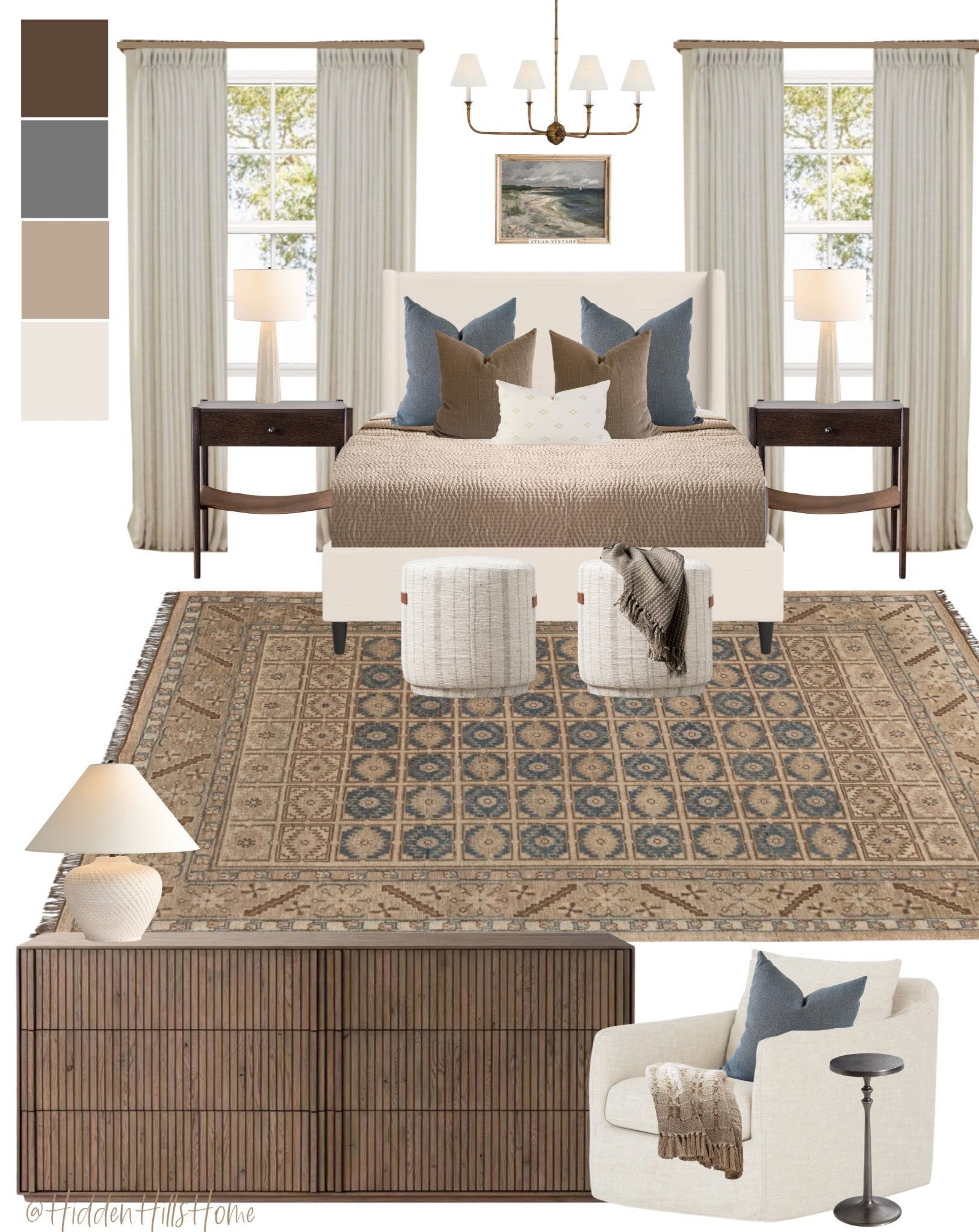 Master bedroom decor, bedroom inspiration, bedroom design ideas, bedding, home decor, bedroom mood board, bedroom rug #bedroom

#LTKSaleAlert #LTKHome #LTKSeasonal