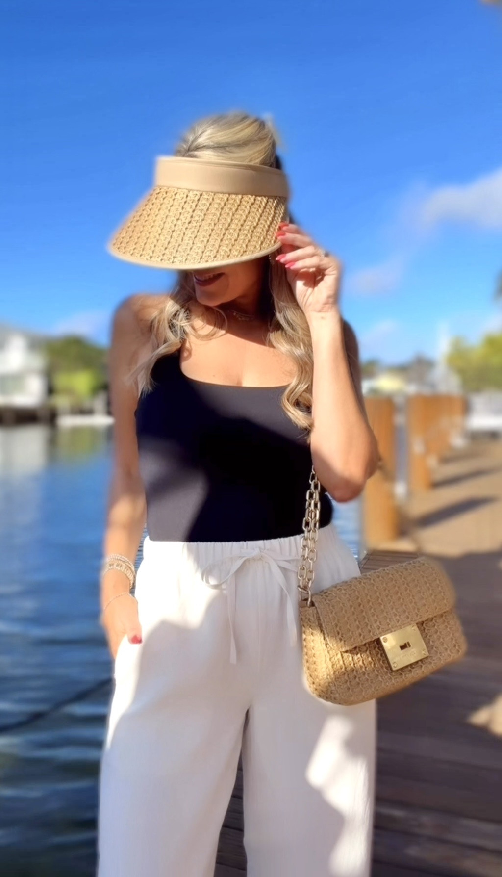 Love my new visor! Discount code; JESSICA 

#LTKOver40 #LTKgrwm #LTKootd