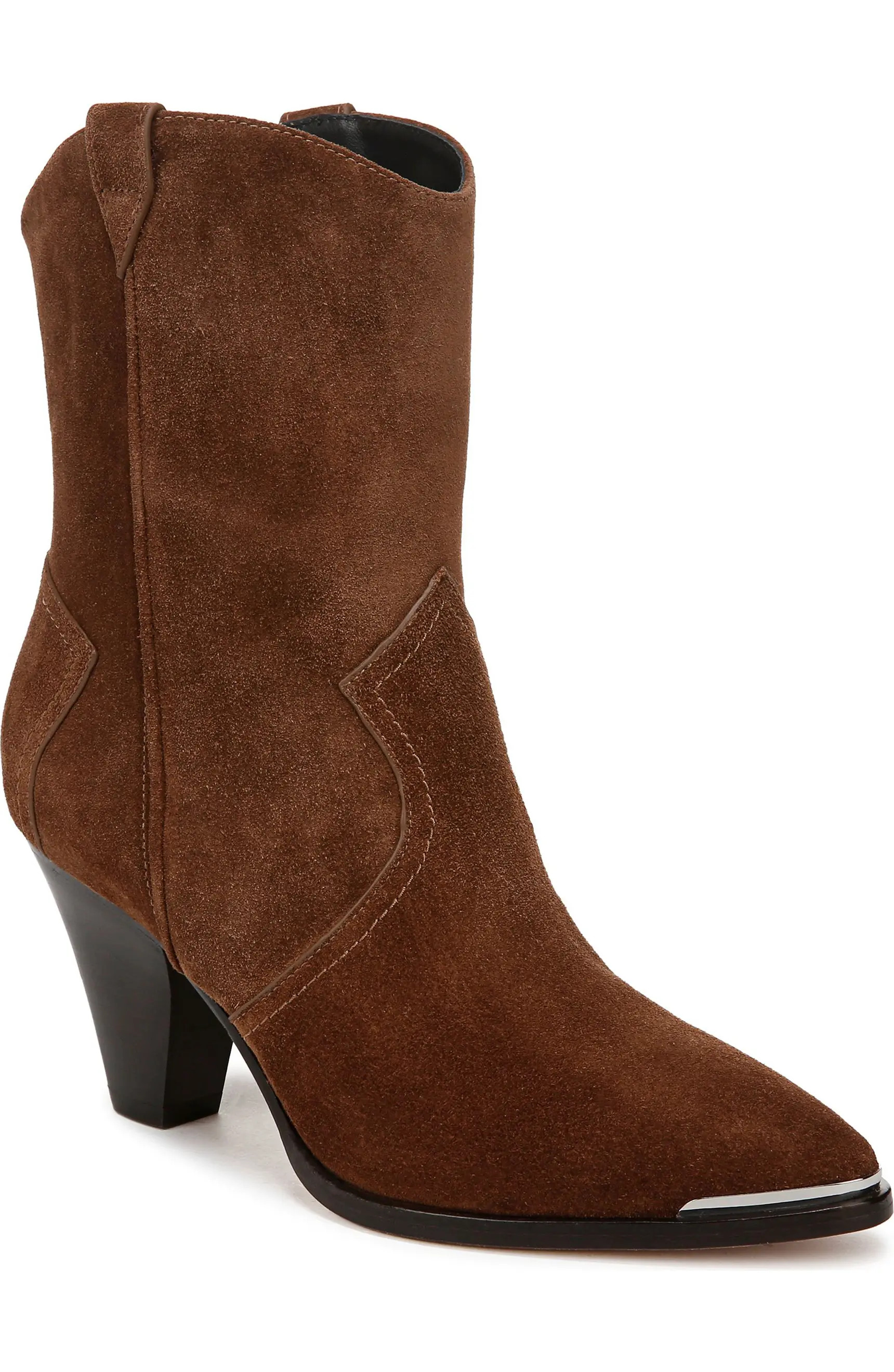 Veronica Beard Cody Pointed Toe Western Boot (Women) | Nordstrom | Nordstrom