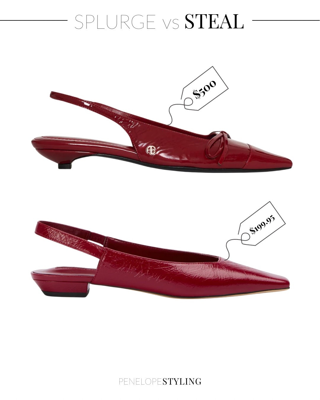 Splurge on the designer version over $400, or snap up this STEAL under $200! 

#shoes #redshoes #autumnshoes  #splurgeVSsteal #fabfind

#LTKshoes #LTKautumn #LTKworkwear