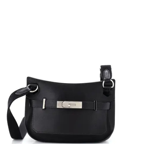 Pre-Owned Hermes Jypsiere Bag Evergrain Mini in Black at Nordstrom, Size X-Small | Nordstrom