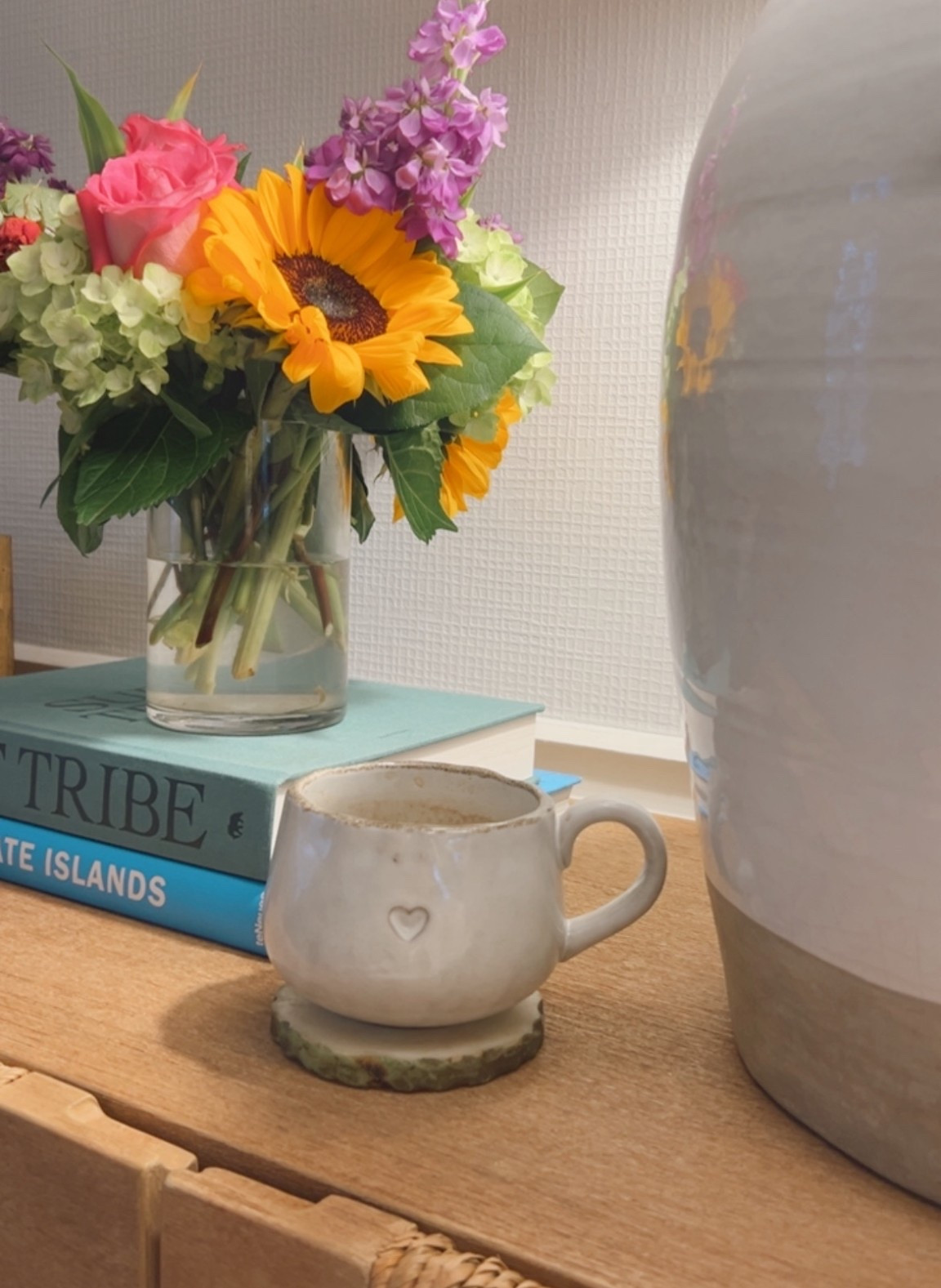 Morning coffee✨
this heart mug makes my mornings so happy -
I have added this collagen +protein powder for years now and it helps start my day off with some good nutrients since I don’t eat until later usually—
#target #potterybarn

#LTKgrwm #LTKmorningroutine #LTKdayinmylife