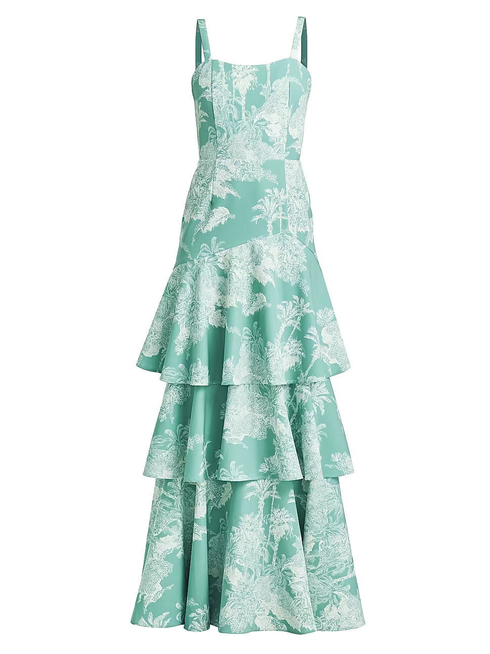 Torero Sleeveless Tiered Gown | Saks Fifth Avenue