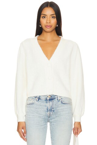 Marti Polo Sweater in White | Revolve Clothing (Global)