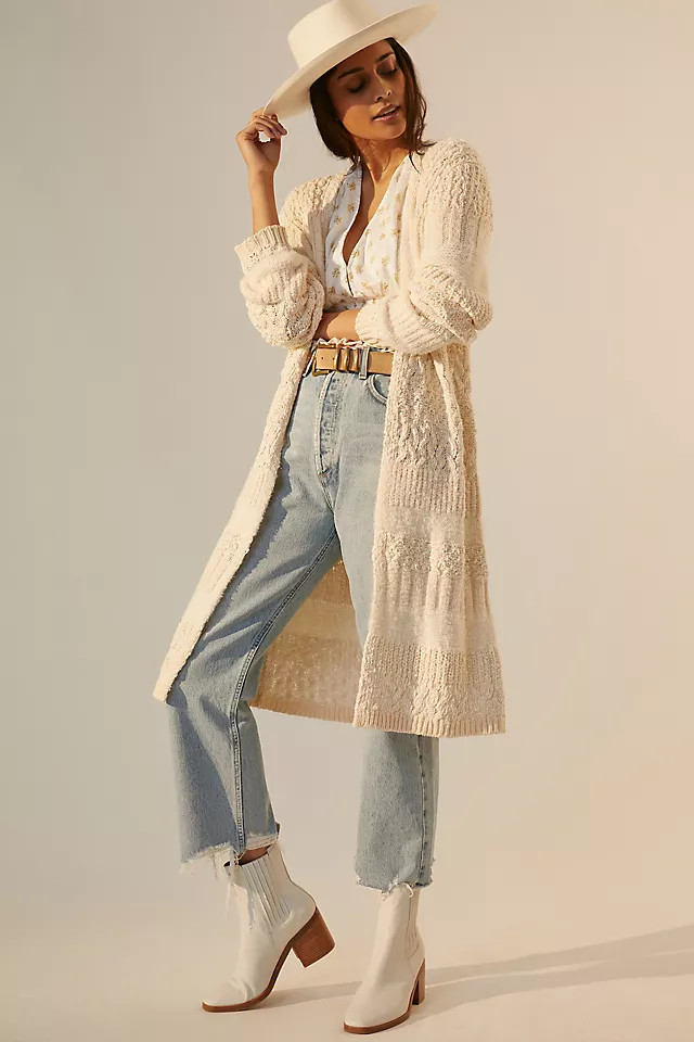 Textured Duster Cardigan | Anthropologie (US)