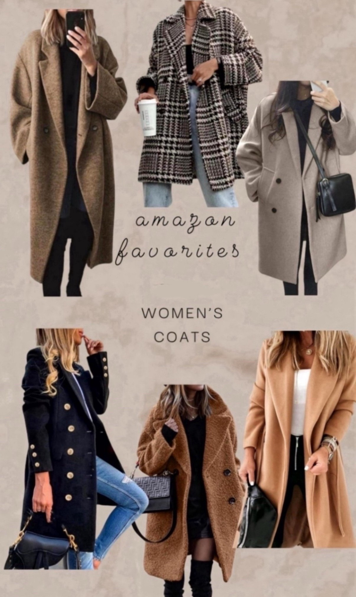 round up of all the trending coat styles 2025


#coats #longcoat #oversizedcoat #trenchcoat #teddycoat #wintercoats #amazonfashion