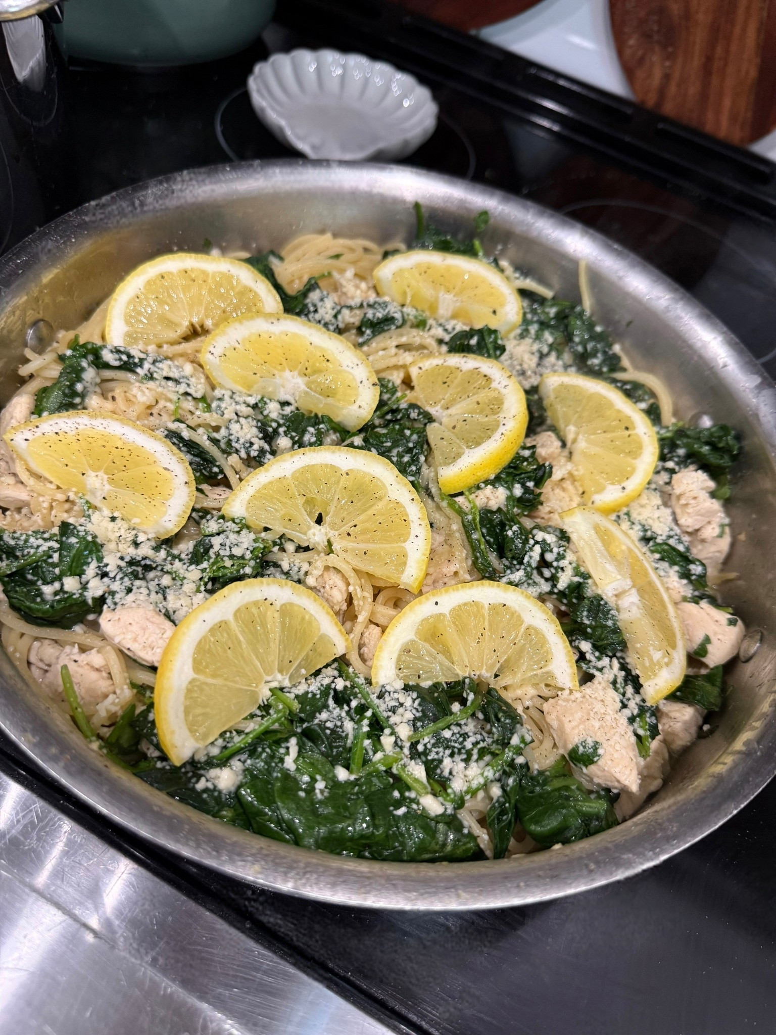 Tonight’s Dinner 🍋

Nothing fancy, just Liam and me in the kitchen making this lemony chicken pasta from Marley Spoon and it turned out so good!

It’s one of those meals that tastes like you put in way more effort than you actually did. Fresh, light, a little cozy…all the good things.

I’ve realized I’m way more likely to cook when I don’t have to think about it first, and this just makes it easy. Everything’s there, you just do it.

Also hanging out in the kitchen with my little guy has been my favorite part of the day.

If you’ve been curious about trying it, you can check out my link below for a pretty big discount on your first box 👇

#LTKSaleAlert #LTKfoodie #LTKmomlife