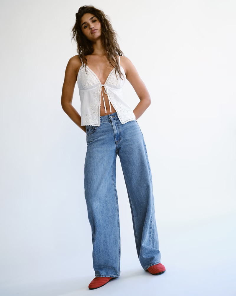 Low Rise Ultra Loose Jean | Abercrombie & Fitch (US)