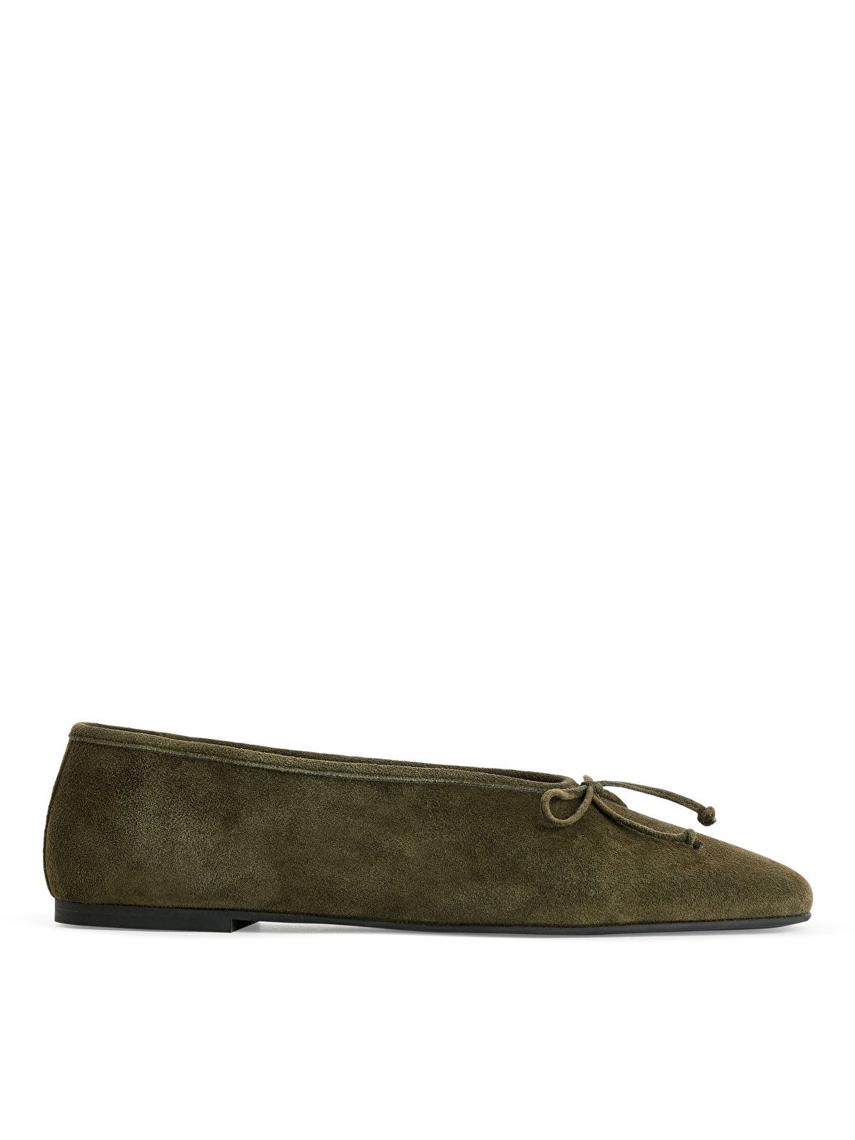 Suede Ballerina | ARKET (US&UK)