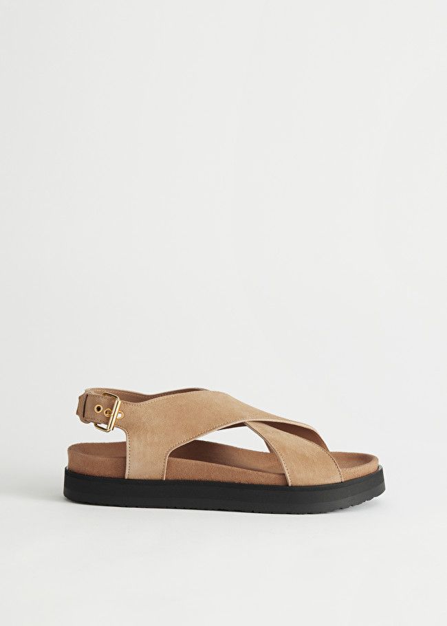 Criss-Cross Leather Sandals | & Other Stories (EU + UK)