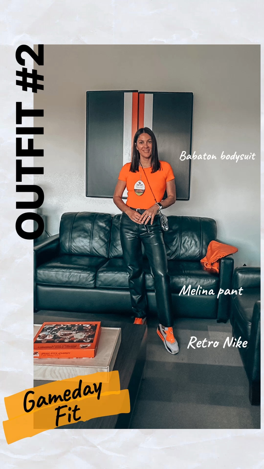 Gameday outfit. College gameday. Orange and black. Football outfit  

#LTKPlusSize #LTKOver40 #LTKSeasonal