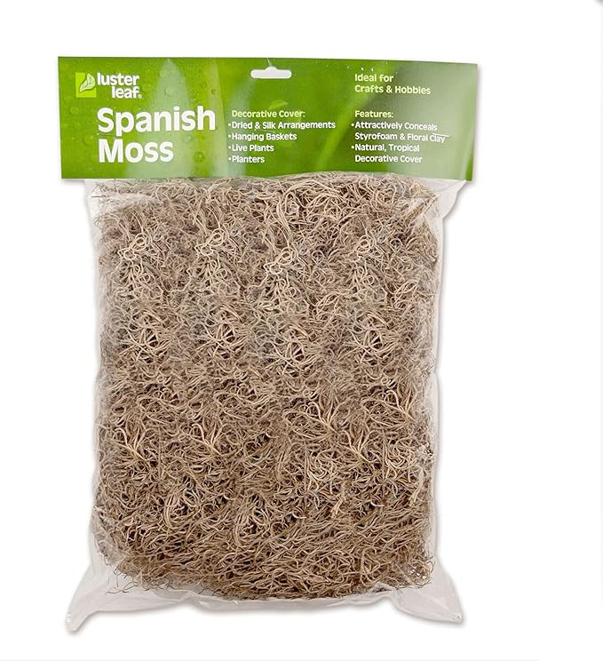 Luster Leaf Spanish Moss-350 Cubic Inches 1220, 350 cuin | Amazon (US)