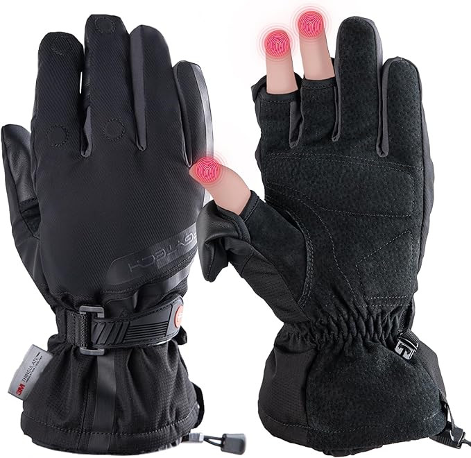 PGYTECH Photography Gloves Professional Skiing Gloves for Outdoor Exercise Gloves | Amazon (US)