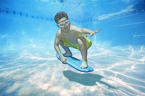 Poolmaster Swimming Pool Underwater Surf Board, Blue, 10.5" x 29 | Amazon (US)