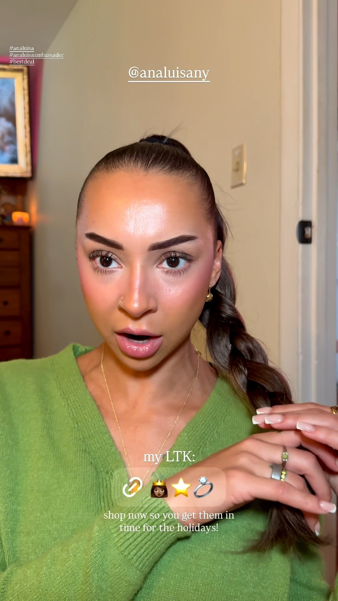 The Ana Luisa sale is still happening! Snag your pieces before it’s too late 👸🏽⭐️💍      

||         Gift ideas for her, jewelry gift ideas, it girl gift ideas 

#LTKGiftGuide #LTKHoliday