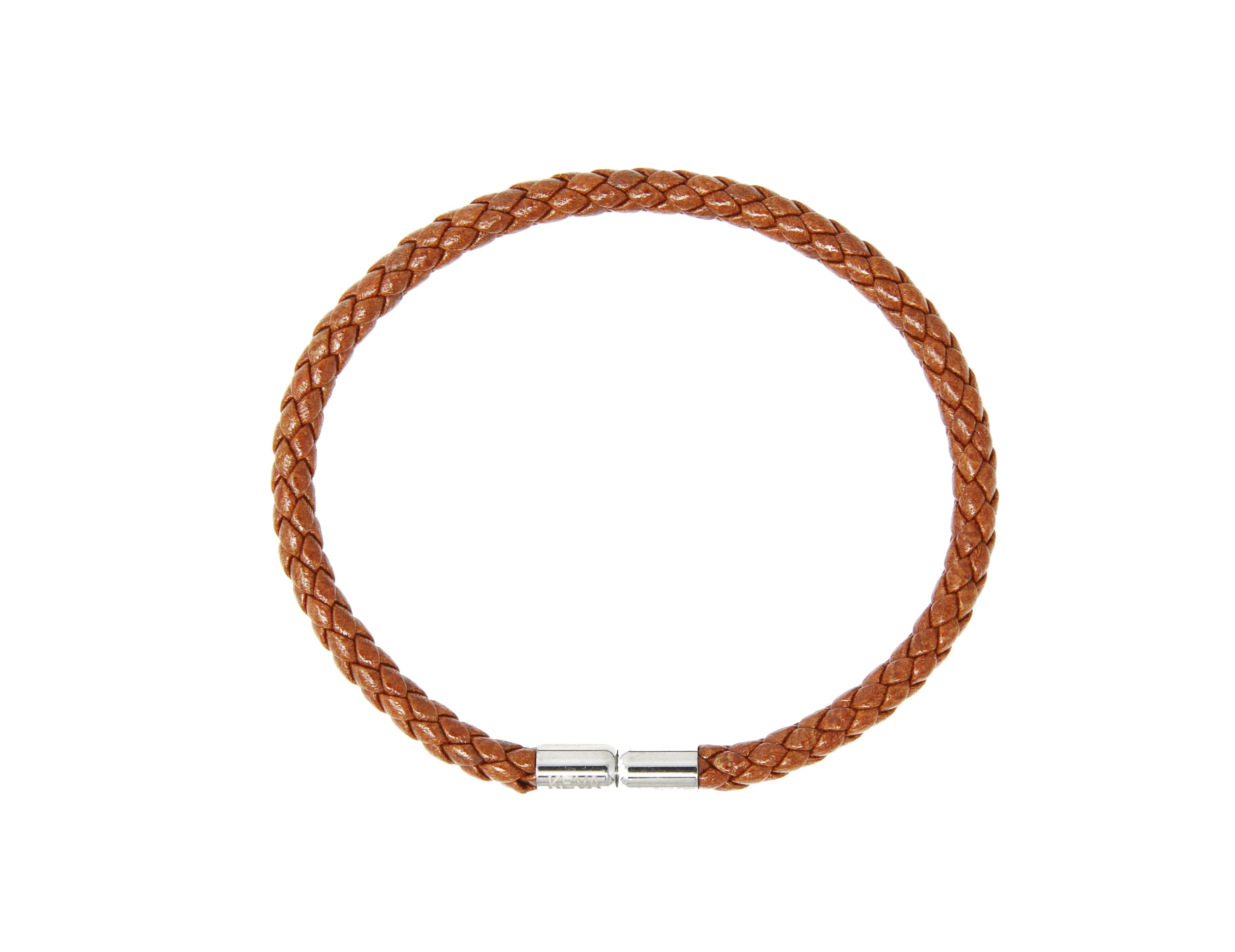 Classic Brown Braided Bracelet | KEVA Style