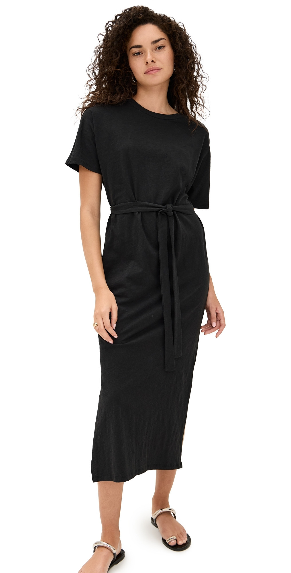 Z Supply Mirada Midi Dress Black S | Shopbop