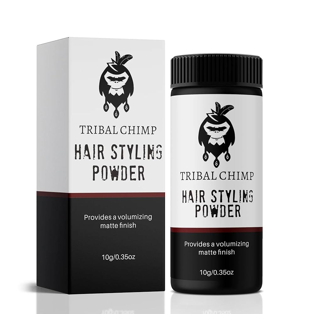 Tribal Chimp Hair Styling Powder for Men & Women – Hair Volumizer & Texture Powder for All Hair... | Amazon (US)