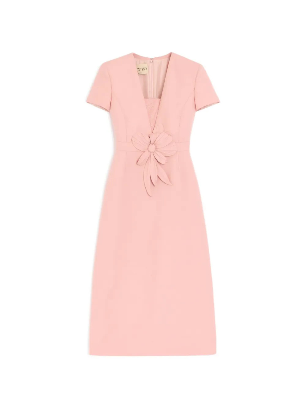 Abito in crêpe con ricamo | Farfetch Global