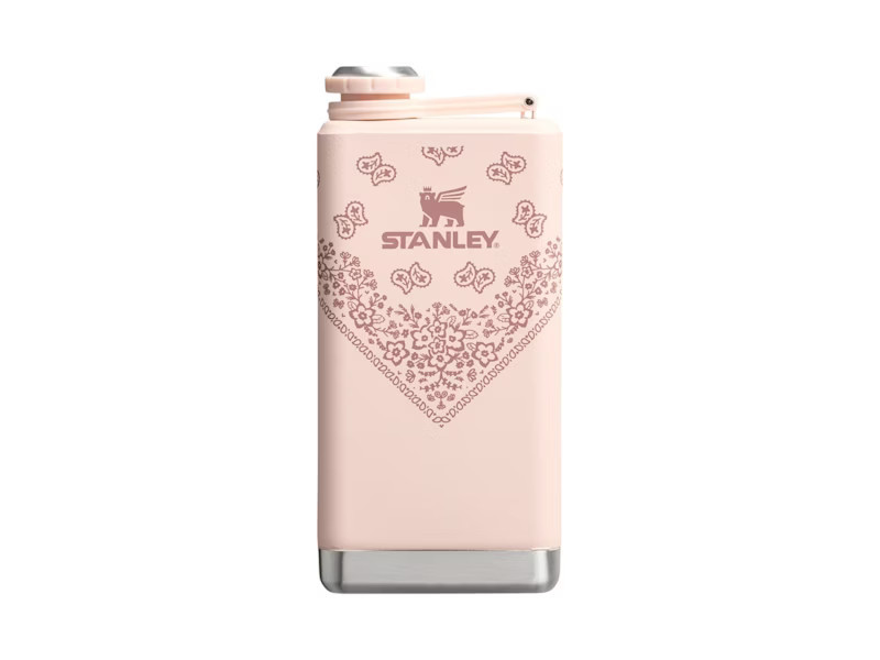 Stanley Mesa Rose Collection The Adventure PreParty 8oz Flask in Conch Floral | StockX