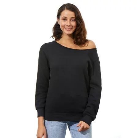 Awkward Styles Women s Off the Shoulder Slouchy Oversized Sweatshirt Sexy Off the Shoulder Sweater Pullover Off Shoulder Tops for Women | Walmart (US)