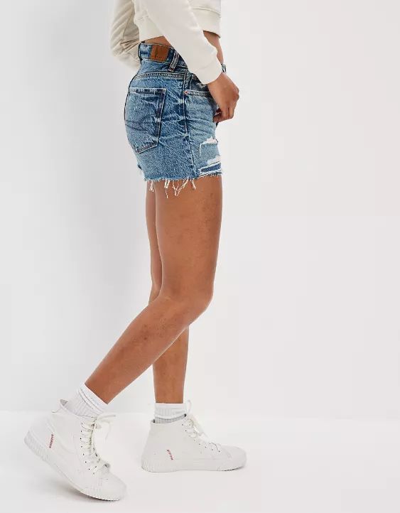 AE Denim Mom Short | American Eagle Outfitters (US & CA)