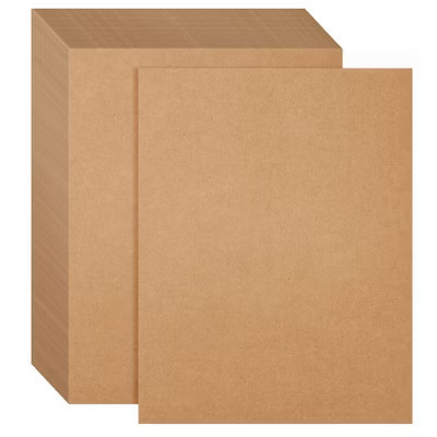 Sustainable Greetings 50 Sheets Brown Kraft Paper for Wedding, Party Invitations, Announcements, Drawing, DIY Projects, Letter Size, 176gsm, 8.5 x 11" | Target