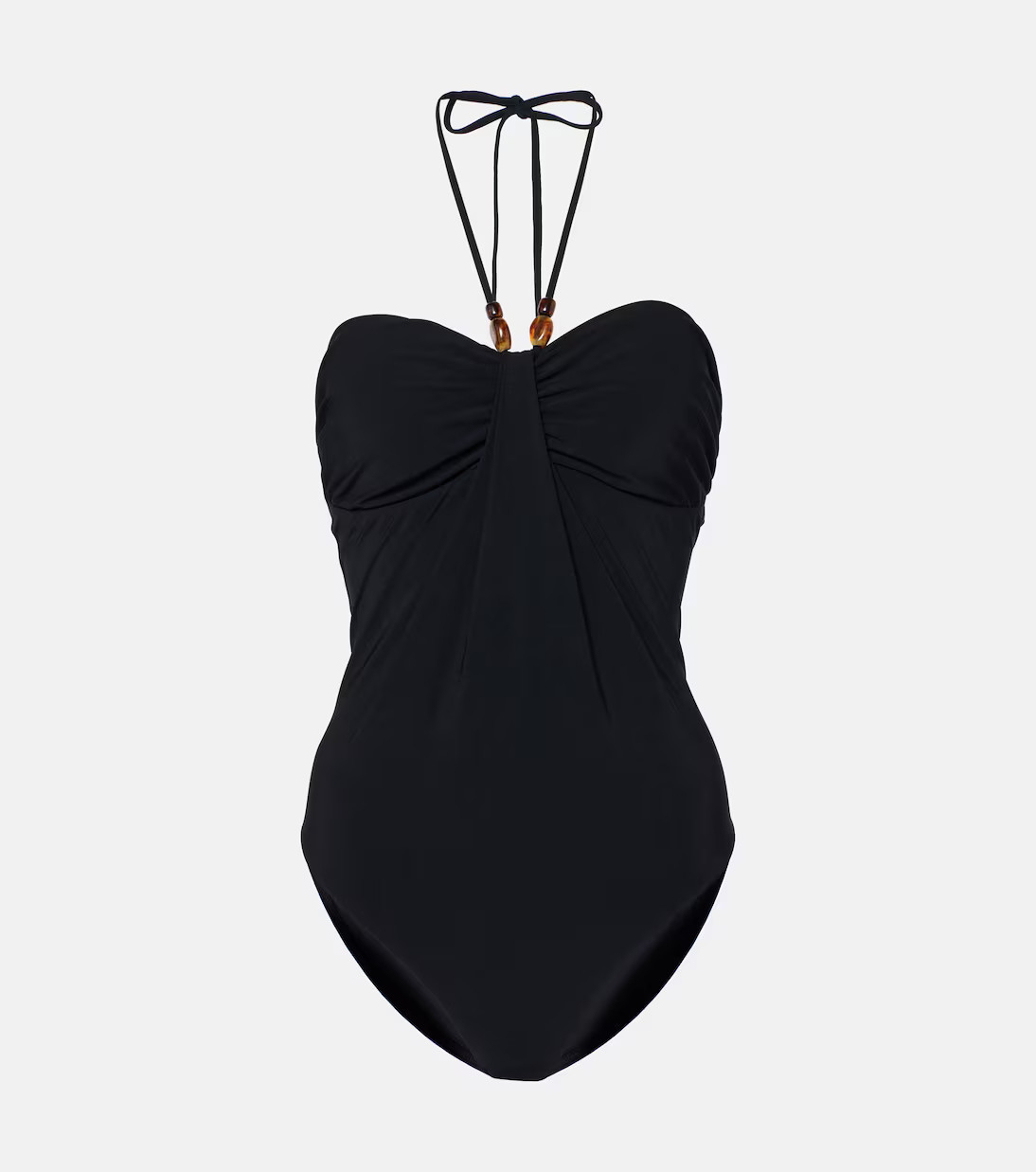 Wylie Drape Halter gathered swimsuit | Mytheresa (US/CA)