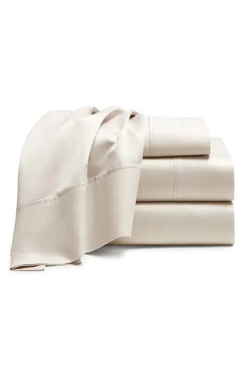 DKNY 700 Thread Count Luxe Egyptian Cotton Sheet Set in Ivory at Nordstrom, Size Queen | Nordstrom